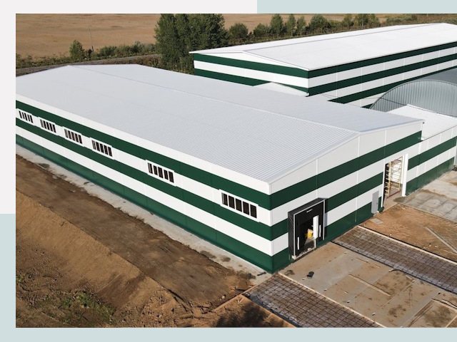 Строительство овощехранилищ в Волжском