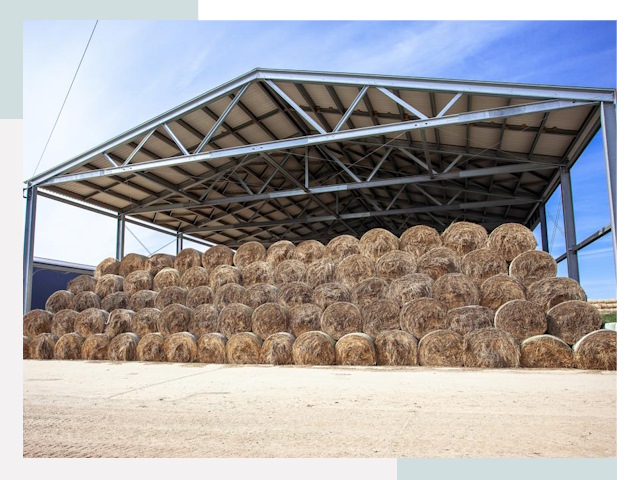 Строительство сенохранилищ в Волжский от 608 руб.