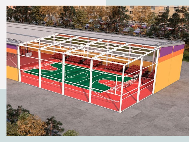 Спортивные сооружения в Волжском