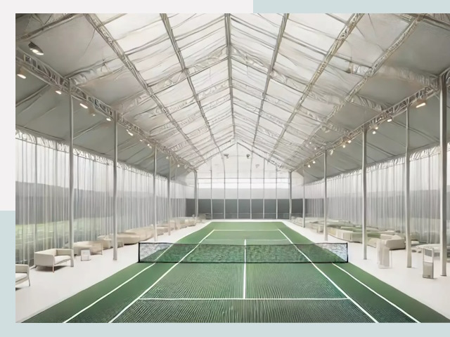 Строительство теннисных кортов в Волжском