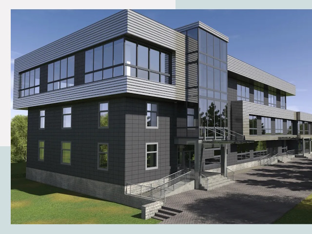 Административные здания в Волжском