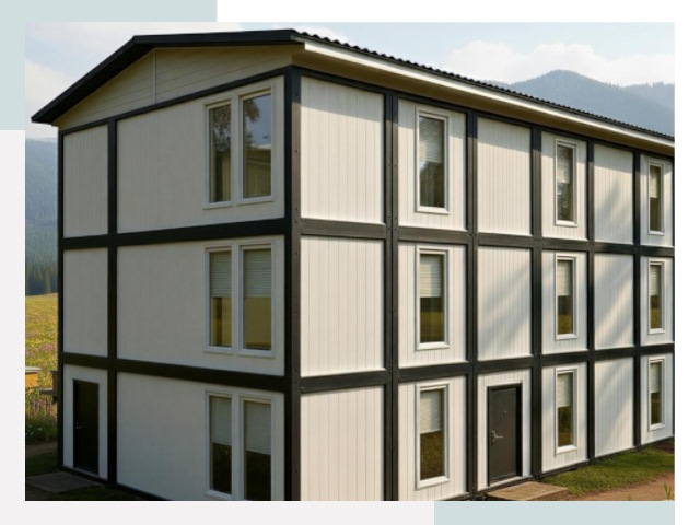 Модульные общежития в Волжском