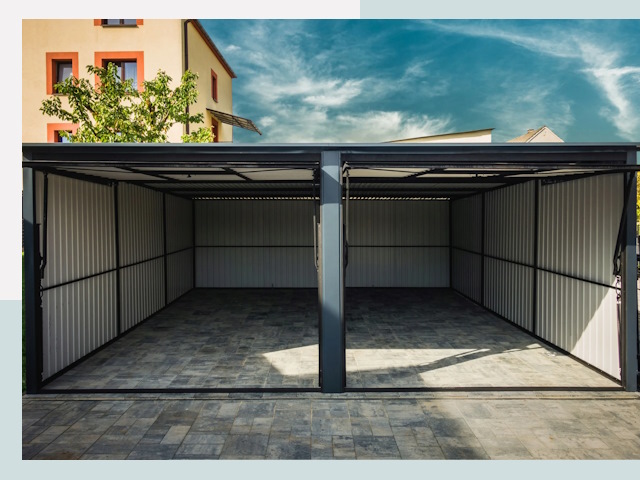 Гаражи из металлоконструкций от 608 руб. в Волжский