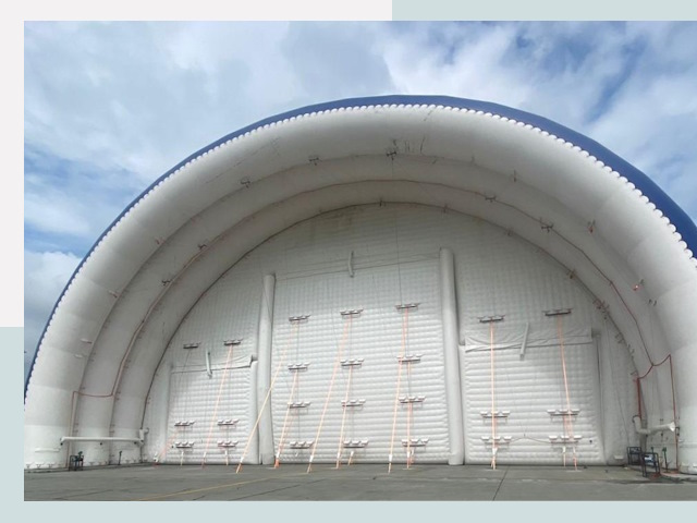 Пневмокаркасные ангары от СтальСтрой-Влж по цене от 608 руб.