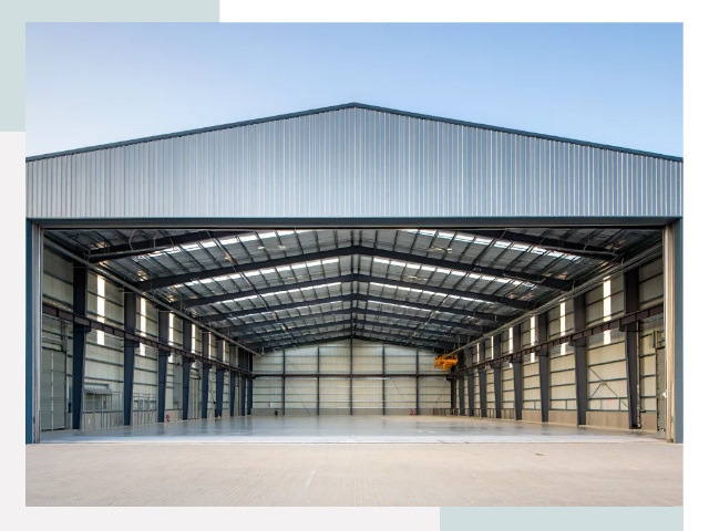 Большие ангары в Волжском