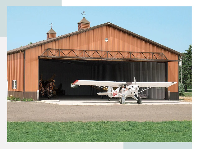 Ангары для самолетов в Волжском