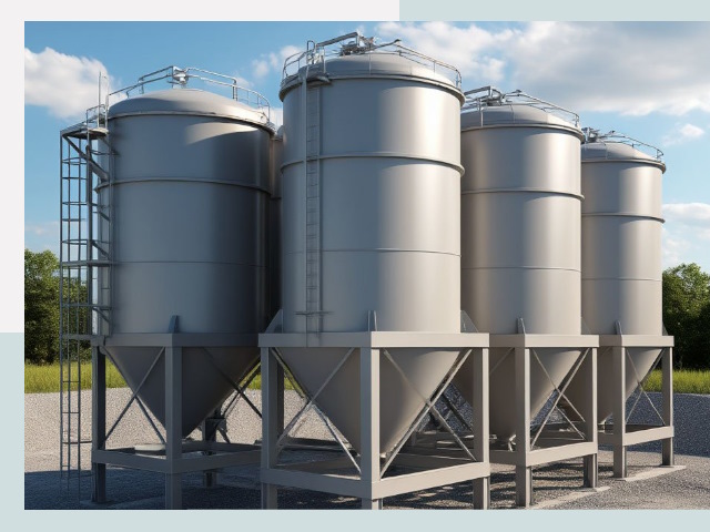 Металлические силосы от СтальСтрой-Влж по цене 608 руб.