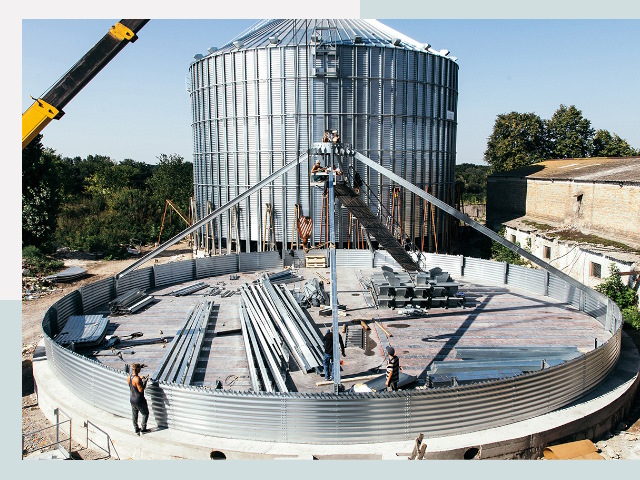 Силосы для зерна в Волжский от 608 руб. - Надёжное хранение