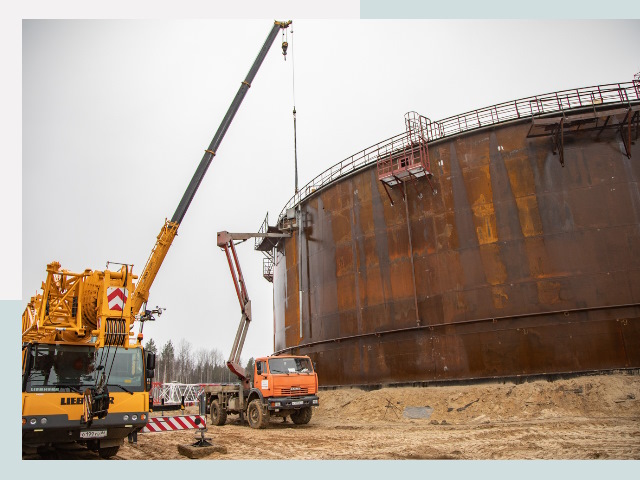 Монтаж резервуаров в Волжском от 608 руб. за м³