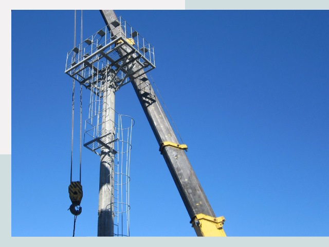 Монтаж осветительных мачт в Волжский от 608 руб.