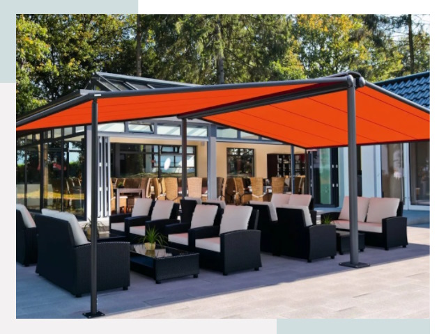 Навесы для кафе и ресторанов в Волжском
