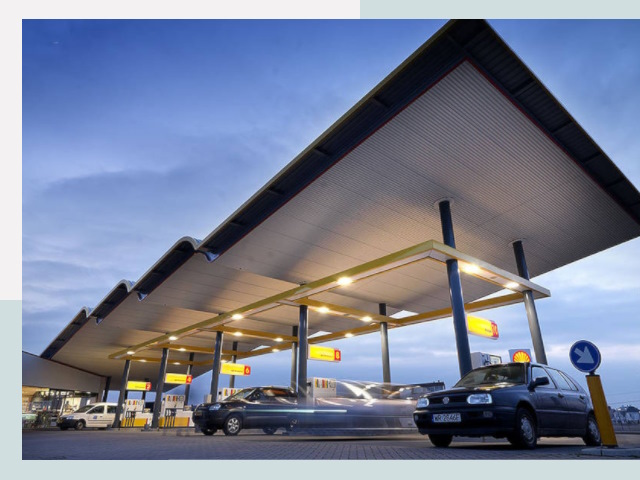 Навесы для АЗС в Волжский от 608 руб. - Защита и комфорт
