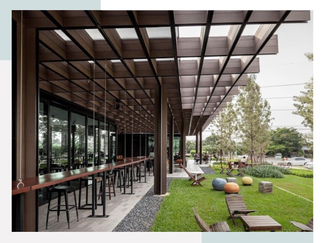 Летние веранды для кафе в Волжском