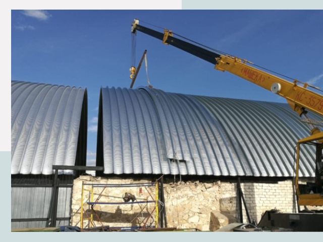 Реконструкция ангаров в Волжском от 608 руб.