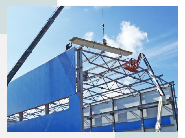 Монтаж сэндвич-панелей в Волжском