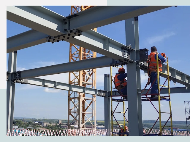 Монтаж металлоконструкций в Волжском