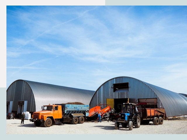 Ангары для спецтехники в Волжском