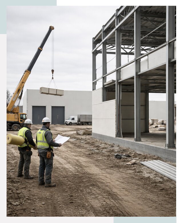 Строительство холодильных складов в Волжском от 45585 р. - СтальСтрой-Влж