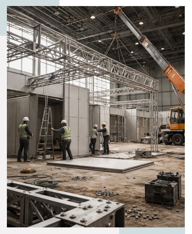 Строительство выставочных павильонов в Волжском от 35455 р.| СтальСтрой-Влж