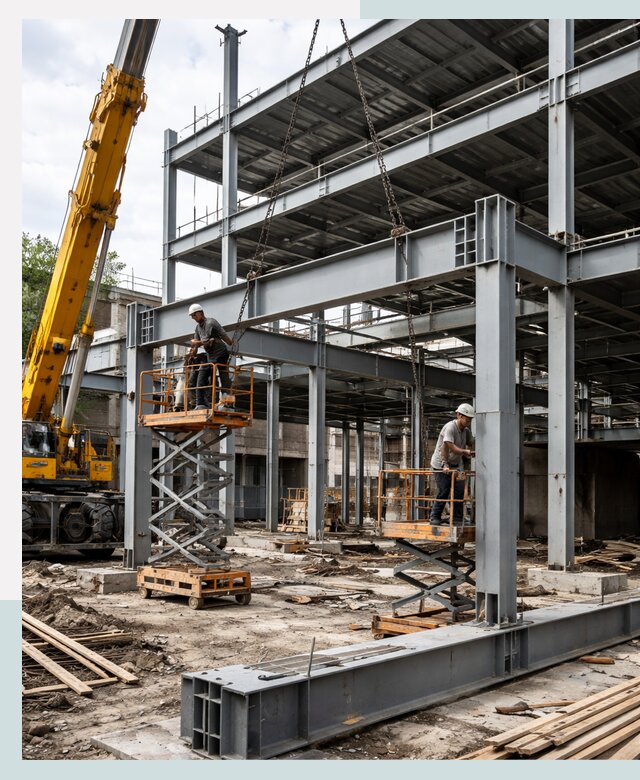 Строительство торгово-офисных зданий под ключ в Волжском